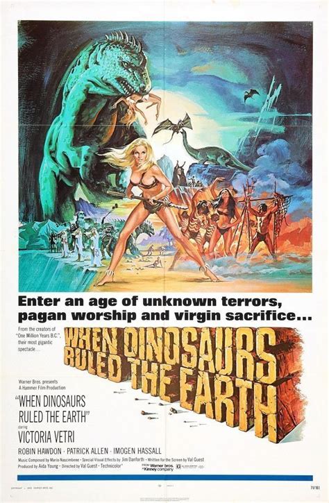 Когда на земле царили динозавры 1970
